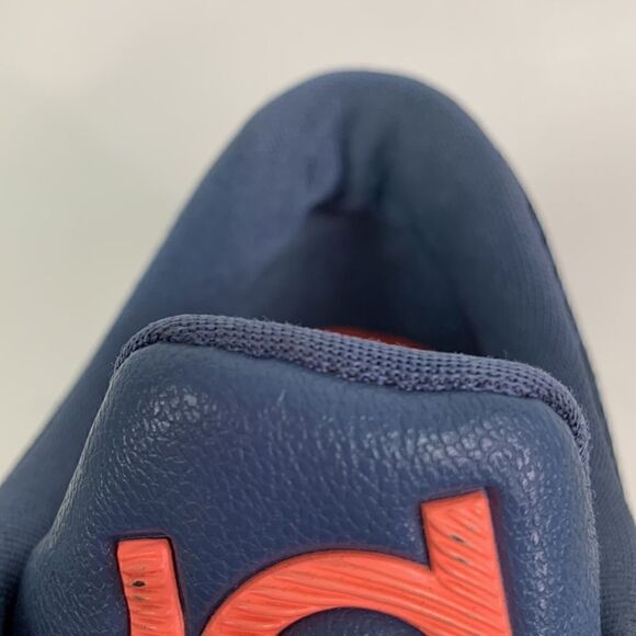 Youth Nike KD 8 Blue and orange Sneakers 749375-414 - Picture 9 of 15